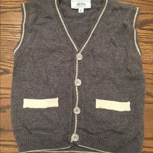 Cashmere wool blend italien vest